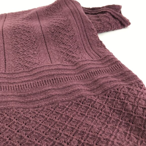 Torrid Everyday Soft Pullover Pointelle Sweater Women's Plus Size 2/2X Sassafras - Picture 12 of 12